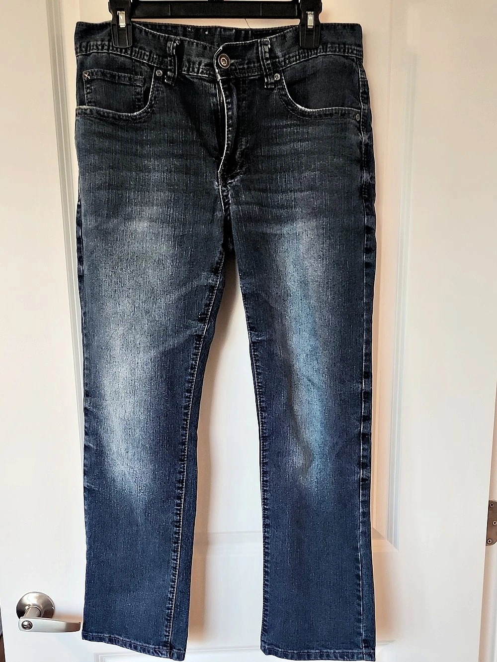 Axel Slim Straight Men's Blue Jeans Waist 32 x 30